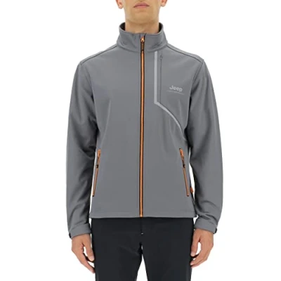 Imagen de JEEP O102623 G459 XP MAN TECH SOFTSHELL JACKET W/Zipped Pockets JX22A Hombre Castlerock XL