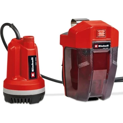 Imagen de Einhell Bomba de agua clara con batería GE PP RB Li Solo Power X Change (18 V, caudal máx. 3000 l/h, 2 bar, tubo conexión telescópico sin escalonamiento, ni cargador)