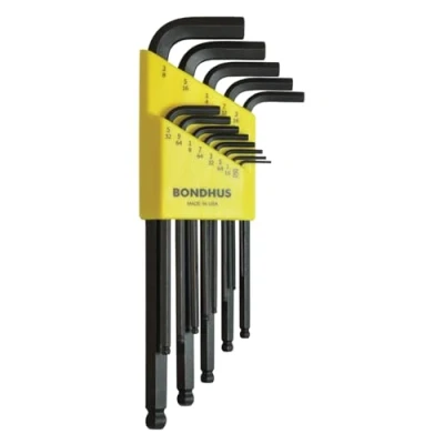 Imagen de Starrett 763EBLX13 Pack de 13 llaves largas en forma L, color amarillo