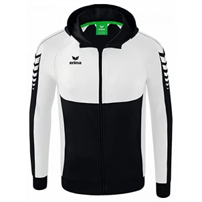 Imagen de ERIMA Niños Six Wings Chaqueta de entrenamiento con capucha, negro, 152