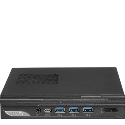 Imagen de MSI Pro DP10 13M 054EU Mini PC (Intel i3 1315U, Intel Iris Xe Graphics, 8GB, 256 SSD, Windows 11 Pro, 1.1 litros, Wi Fi 6) Negro