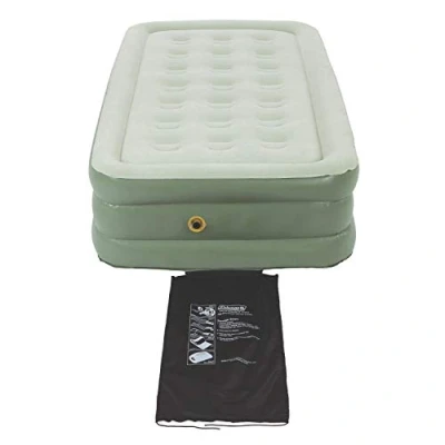 Imagen de Coleman 765581 SSI Colchón Hinchable Doble Alto, Color Verde 2000018351 Multi, N/A
