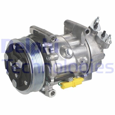 Imagen de DELPHI TSP0159851 compresor de Aire Acondicionado Sanden SD6V12 PAG 46 con aceite CITROËN: Xsara Picasso, Hatchback