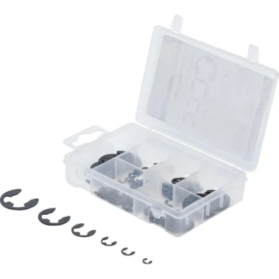 Imagen de BGS Diy 88174 Surtido de anillos seguridad en E 3 15 mm 94 piezas
