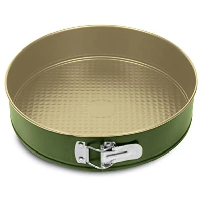 Imagen de Guardini, Bnat, Tartera , 22cm. Material: Acero con Revestimiento Antiadherente de Cera Carnauba, Color Verde y Beige.