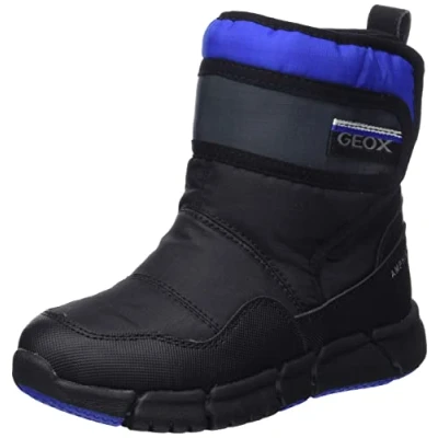 Imagen de Geox J Flexyper Boy B Abx, Botas para Niños, Negro (Black/Royal), 33 EU