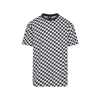 Imagen de Urban Classics Check Camiseta estampada, Hombre, Talla: 3XL, Blackcheck