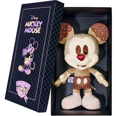 Imagen de Simba 6315870311 Mickey Mouse Helado de Disney, Edición Junio, Exclusivo Amazon, Peluche 35 cm en Caja Regalo, Especial, Limitada, Suave Juguete para Niños Desde el Nacimiento
