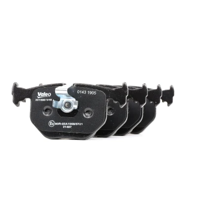 Imagen de VALEO 301580 Juego de pastillas freno FIRST Eje trasero excl. contacto avisador desgaste Chapa antichirridos BMW: 3 Touring, 7, X3 norauto,
