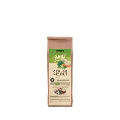 Imagen de GRAU El Original Mezcla de verdura deshidratada para menús Barf Perros Verduras «Mezcla n.º 3», Pack Individual (1 x 150 g), alimento complementario