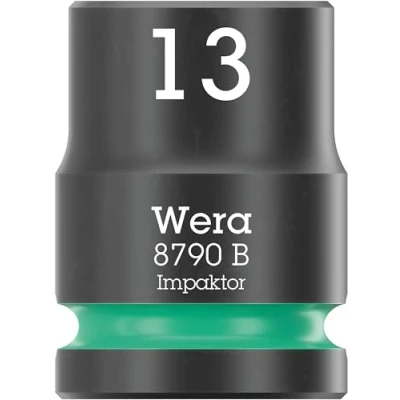 Imagen de Wera 05005504001 8790 B Impaktor Inserto de llave vaso con arrastre 3/8&quot;, 13 x 30 mm