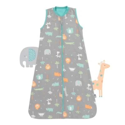 Imagen de Slumbersac Saco de dormir bebe 80 cm Safari 1.0 Tog para bebé 6 12 meses ligeramente el verano
