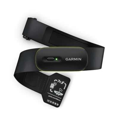Imagen de Garmin HRM 600, Monitor de Frecuencia Cardiaca Premium, Datos HRV, Dinámica Carrera, Pasos, Velocidad, Distancia, Registra y sincroniza sin Reloj, Correa Lavable a máquina, Talla M XL