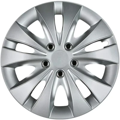 Imagen de Cartrend 70279 set de tapacubos Storm&quot; con tuercas cromo; 4 piezas, 40,64 cm ( 16 pulgadas ) piezas