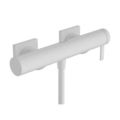 Imagen de hansgrohe Tecturis E, grifo de ducha visto para 1 función, monomando ducha, mezclador blanco mate