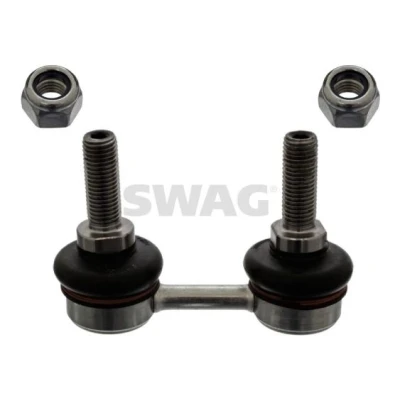 Imagen de SWAG 20 91 9671 Bieleta de suspensión Eje trasero izquierda, trasero, derecha 65 M12 x 1,5 con tuerca autofijadora BMW: X5