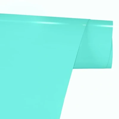 Imagen de FORBELL lámina para plóter textil, 30,5 cm x 3 m, de transferencia textil (turquesa)