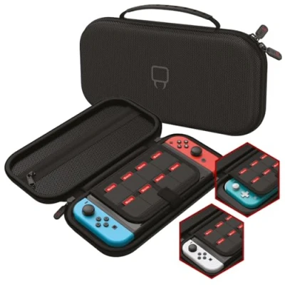 Imagen de Venom Estuche de transporte para Switch (incluye 2 protectores pantalla): compatible con Standard, OLED y Lite