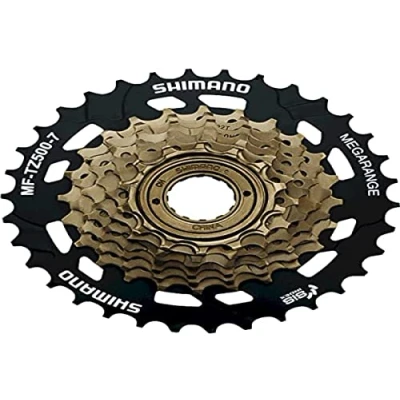 Imagen de SHIMANO E MFTZ5107434 Corona de Rosca, Unisex Adulto, marrón/Negro, 14 16 18 20 22 24 34 Zähne
