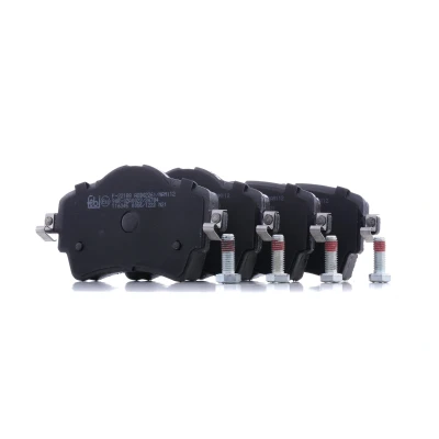 Imagen de FEBI BILSTEIN 116345 juego de pastillas freno Eje delantero preparado para indicador desgaste con tornillos, tornillos MINI: Hatchback