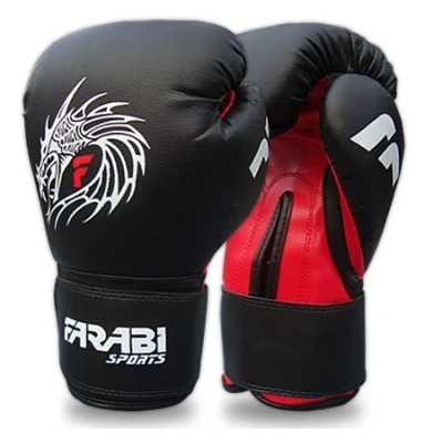 Imagen de Farabi Sports guantes de boxeo para hombres y mujeres, muay thai 8 oz, 10 12 14 16 kickboxing boxeo, saco MMA, entrenamiento (16 oz)