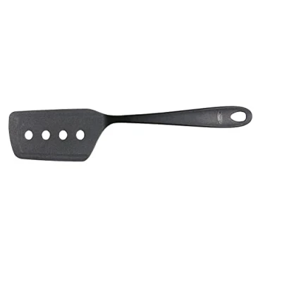 Imagen de Fiskars Espátula con bordes afilados y cabeza asimétrica, Essential, Plástico, longitud: 29 cm, Negro, 1065595