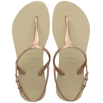Imagen de Havaianas Twist Chanclas de dedo, Mujer, Talla: 41 42, Sand grey Zapatos