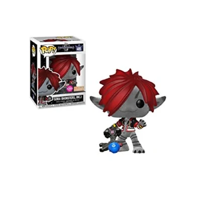 Imagen de Funko Kingdom Hearts: Sora (Monsters Inc.) (Flocked) Figurina de Vinilo, Multicolor (1337 489134)