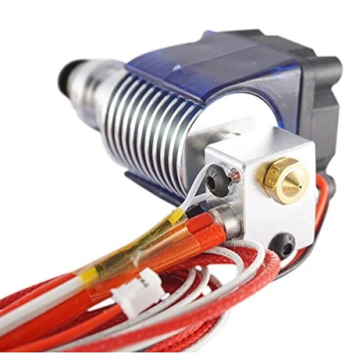 Imagen de 3D FREUNDE V6 Hot End Kit: todo metal + cabeza de J teflón Bowden 0.4mm Boquilla Ventilador PC4