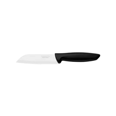 Imagen de Tramontina Cuchillo Santoku Plenus Negro 5&quot; Acero Inoxidable