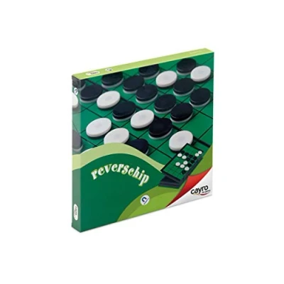 Imagen de Cayro Reverschip + 7 Años Modelo Magnético Juego de Mesa Niños y Adultos Ideal para Llevar Viaje Tablero Plegable 2 Jugadores