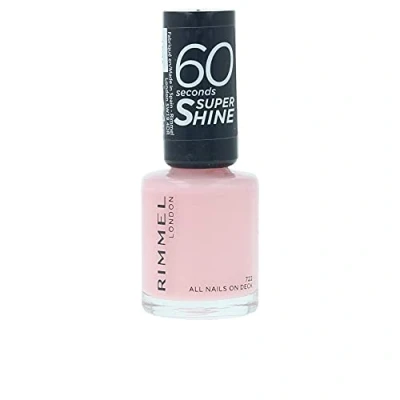 Imagen de Rimmel London 60 Seconds Super Shine Esmalte de uñas 722 All Nails on Deck 8 ml