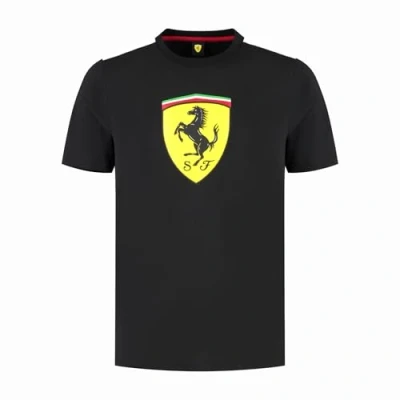 Imagen de PUMA Scuderia Ferrari F1 Camiseta para Hombre con Logo de Gran Scudetto Negro Talla L