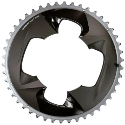 Imagen de SRAM 710845825712 Corona Strada Force blk 46 Dientes BCD 107mm, Unisex Adult, Polar Grey, 46t