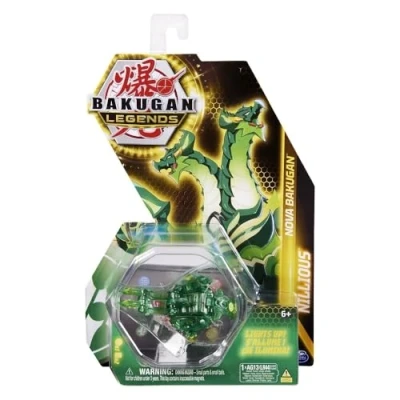 Imagen de BAKUGAN Legends, Nova, Dragonoid, Figuras de acción iluminan, 1 Carta Personaje y Portal Metálica, Juguetes para niños a Partir 6 años
