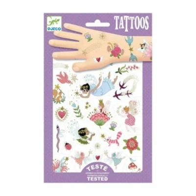 Imagen de DESIGN BY Tatuajes Mundo mágico (min. 2 u temporales, Dibujos Animados, Multicolor (39599)