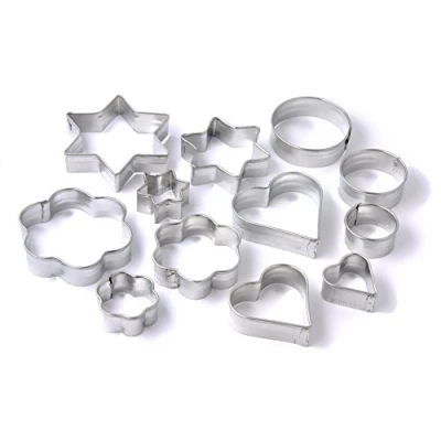 Imagen de Zenker 7730 Moldes de Galletas (12 Unidades, 4 x 3 cm, hojalata)