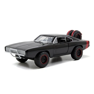 Imagen de Jada Toys 97038bk Vehículos Ready Modelo para la Escala Dodge Charger R/T Off Road Rápido y Furioso 7 1/24
