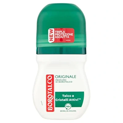 Imagen de Borotalco Ambientador para hombre, sin alcohol, fórmula original, absorbe el sudor, borotalco, 72 horas de eficacia, 1 botella 50 ml