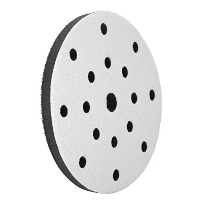 Imagen de almohadilla suave de lijado, amortiguador con interfaz búfer diámetro 150 mm para almohadillas lijado(17 orificios)