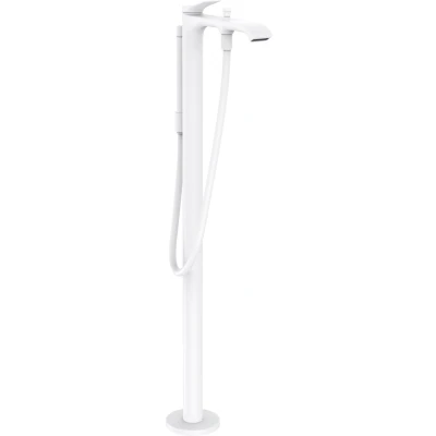 Imagen de hansgrohe Vivenis Mezclador monomando de bañera pie, blanco mate, 75445700