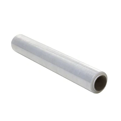Imagen de Film Transparente para Embalar de 50 cm ancho y estirable hasta 300 Metros Longitud Rollo Elástico Manual Embalaje Industrial 1 unidad