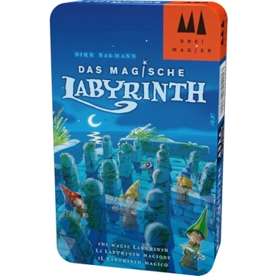 Imagen de Hans im Glück Schmidt Spiele Juego Tres Magos 51401. El Laberinto mágico en Lata de Metal