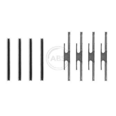 Imagen de A.B.S. 0975Q Kit de accesorios, pastillas frenos OPEL: Kadett E CC, Vectra A Corsa CC
