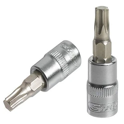 Imagen de KS Tools 922.1480 llaves de vaso articuladas torx 1/4&quot; L.37 mm herramientas taller mecanico T15