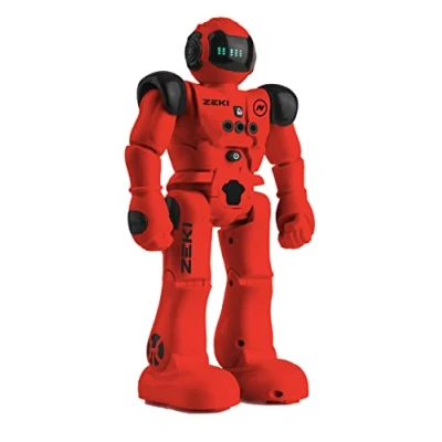 Imagen de NBots Zeki, Robot Radio controlado con múltiples prestaciones Función Demo, Modo programación, anda, Patina, Baila, música y Control de Volumen Luces en Ojos (NT10052)