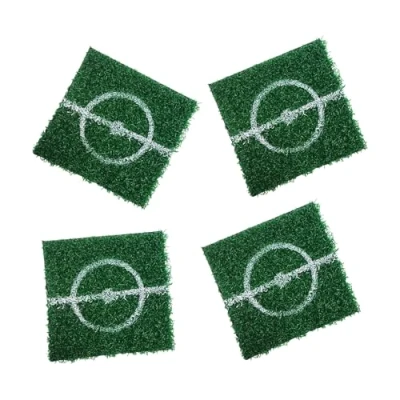 Imagen de 4 Posavasos de Fútbol en Diseño Césped Artificial Decoración Mesa Mad Monkey