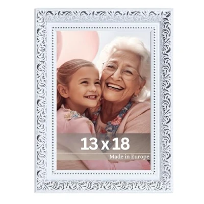Imagen de Victor Marcos de Fotos Vintage Rubens Blanco Plata en 13x18 cm Moldura: 30x20mm Marco Barroco Antiguo