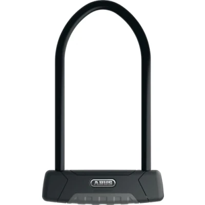 Imagen de ABUS U lock Granit Plus 470 + soporte Eazy KF Candado para bicicleta con grillete parabólico nivel de seguridad 12 230 mm altura grillete, negro