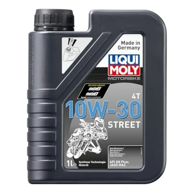 Imagen de LIQUI MOLY Motorbike 4T 10W 30 Street 1 L Tecnología de síntesis motocicletas Aceite del motor 2526